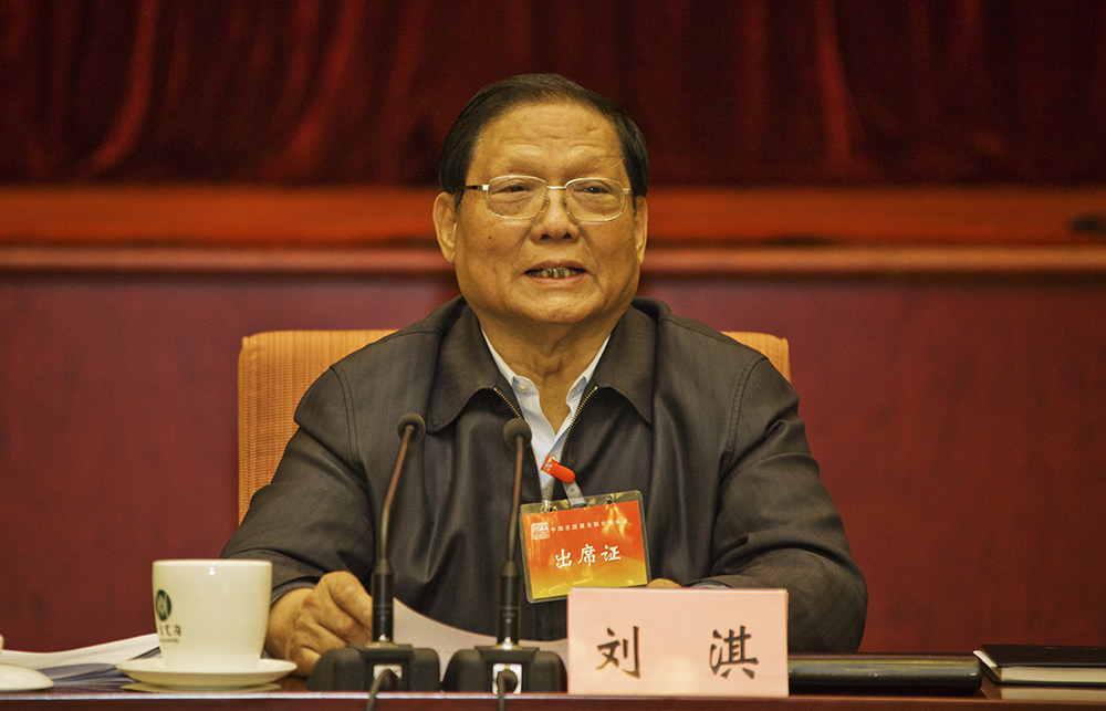 中国志愿服务联合会会长刘淇出席会议并讲话